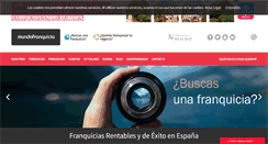 Desktop Screenshot of mundofranquicia.com
